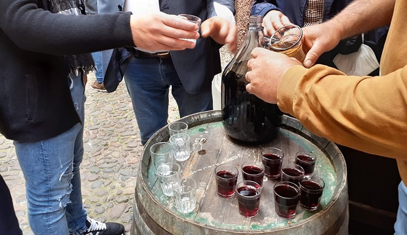 BOSA - partager le vin et la quintina 4
